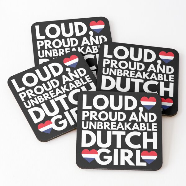 Item preview, Loud, Proud and Unbreakable Dutch Girl from Netherlands designed and sold by HelloFromAja.