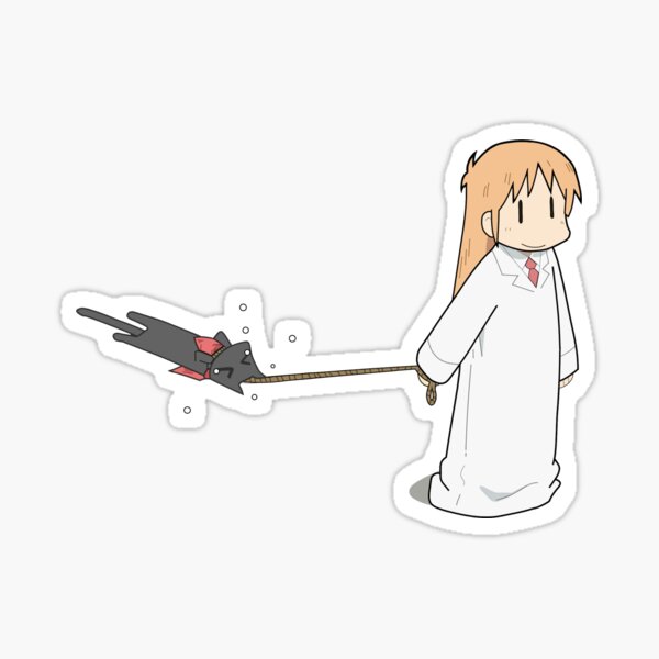 Doodle Sakamoto (sticker) : r/Nichijou