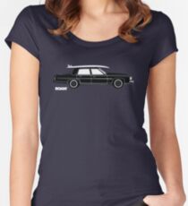 ROAM Rat Caddy Surfer Women's Fitted Scoop T-Shirt