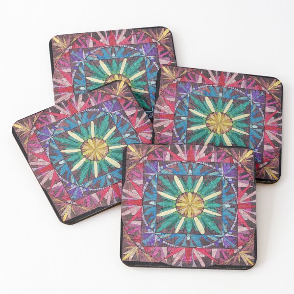 Item preview, Flandandala: flower, star, pattern geometric designed and sold by Tusnelde.