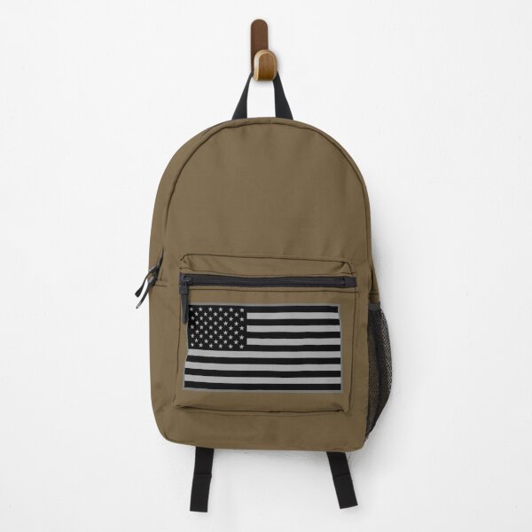 Item preview, American flag in black and grey designed and sold by EverLife.