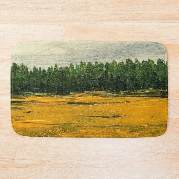 Item preview, Rape field landscape painting painted on wood designed and sold by Anke Franikowski.