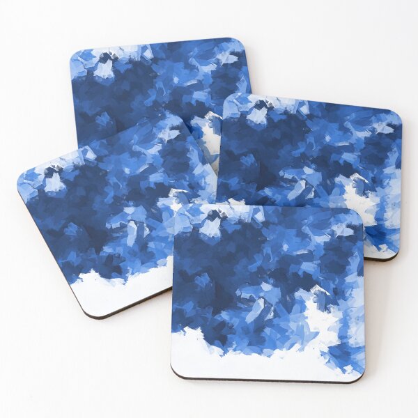 Item preview, Blue Fog Abstract Painting designed and sold by nelloryn.
