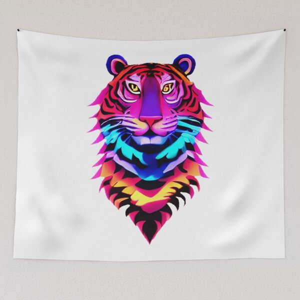 Item preview, Tiger colorful designed and sold by marjard.