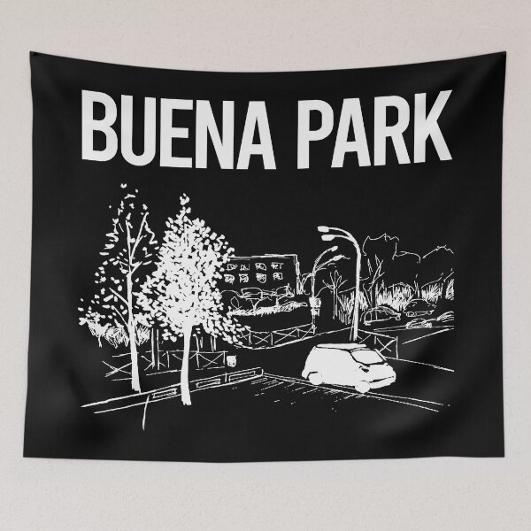 Item preview, Street Sketch Buena Park designed and sold by bettyn9wp.