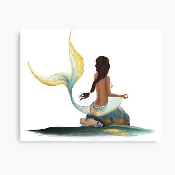 Samaya the Mermaid Canvas Print