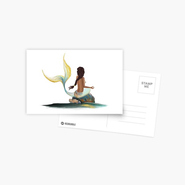Samaya the Mermaid Postcard