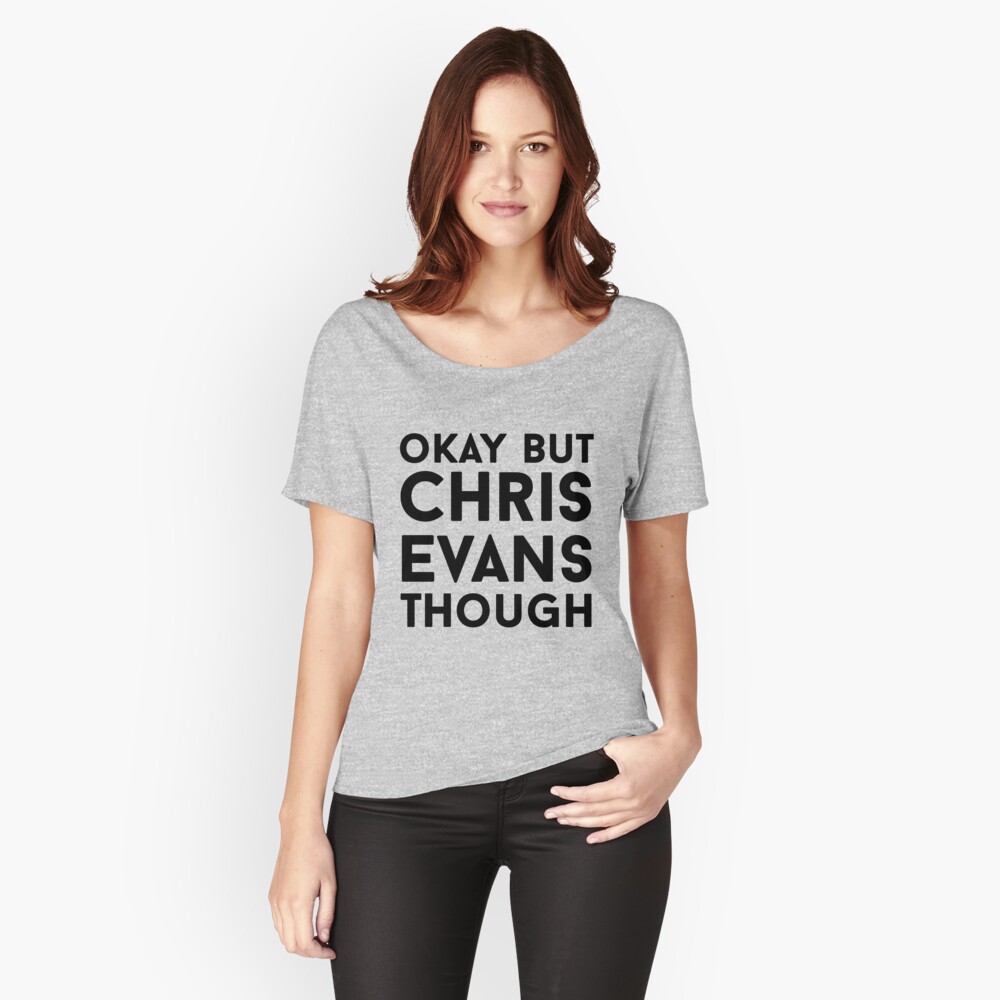 Chris Evans T Shirt By Eheu Redbubble