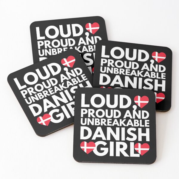 Item preview, Loud, Proud and Unbreakable Danish Girl from Denmark designed and sold by HelloFromAja.