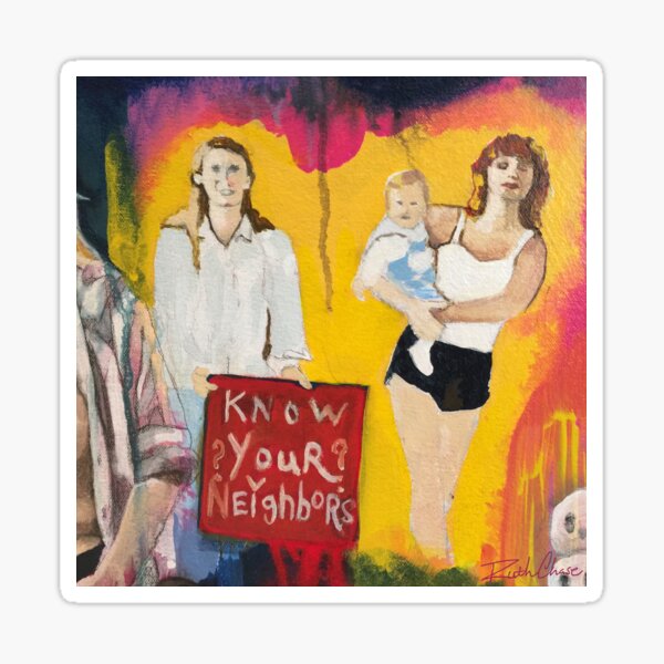 Ananda Jaynes with Mom and Joseph Anson - West of Lincoln Project Sticker
