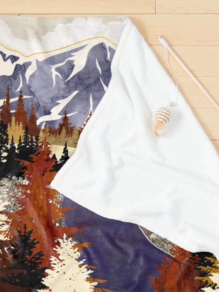 Alternate view of Autumn River Pet Blanket