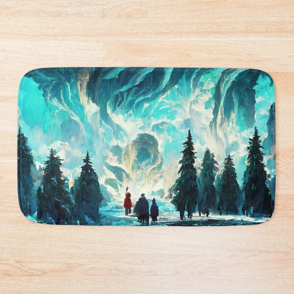 Item preview, Through the wardrobe walking in the forest designed and sold by ArtbyACcreative.