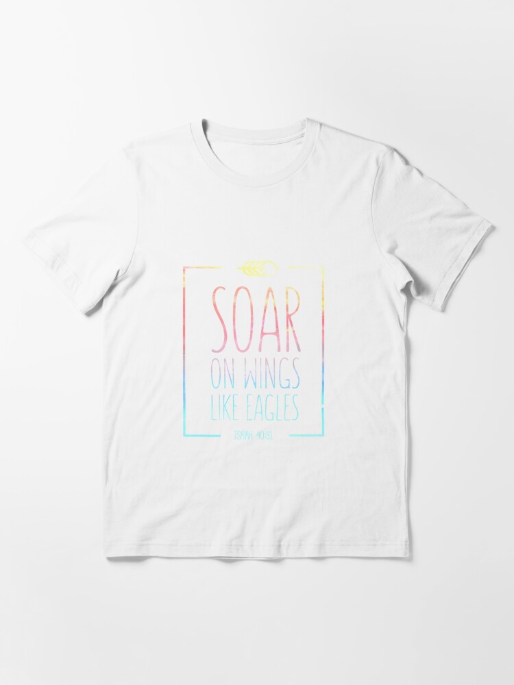 Soar Like Eagles V-Neck Tee