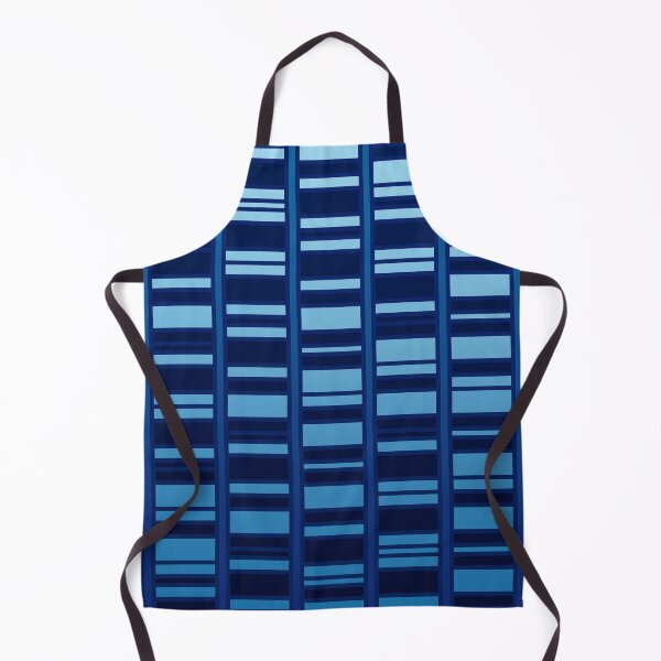 Item preview, Blue rectangles pattern designed and sold by MinEkkoArt.