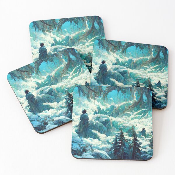 Item preview, Through the wardrobe walking in the snow designed and sold by ArtbyACcreative.