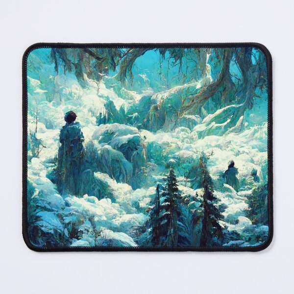 Item preview, Through the wardrobe walking in the snow designed and sold by ArtbyACcreative.