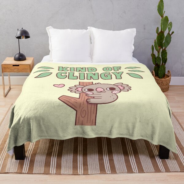 Item preview, Cute Koala On Tree Kind Of Clingy Funny designed and sold by rustydoodle.