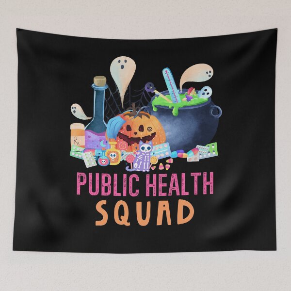 Item preview, Public Health Halloween Squad designed and sold by nanathaishop.