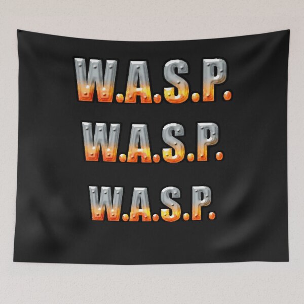 Item preview, Wasp Shock Rock Logo Art    designed and sold by MWENTZs.