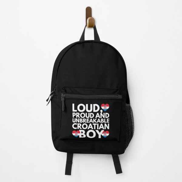 Item preview, I am Croatian Boy Loud, Proud and Unbreakable designed and sold by HelloFromAja.