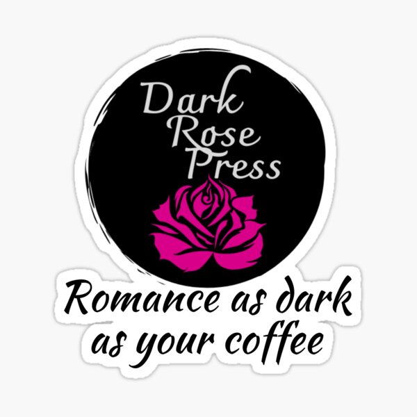 Logo - Romance as dark as your coffee Sticker