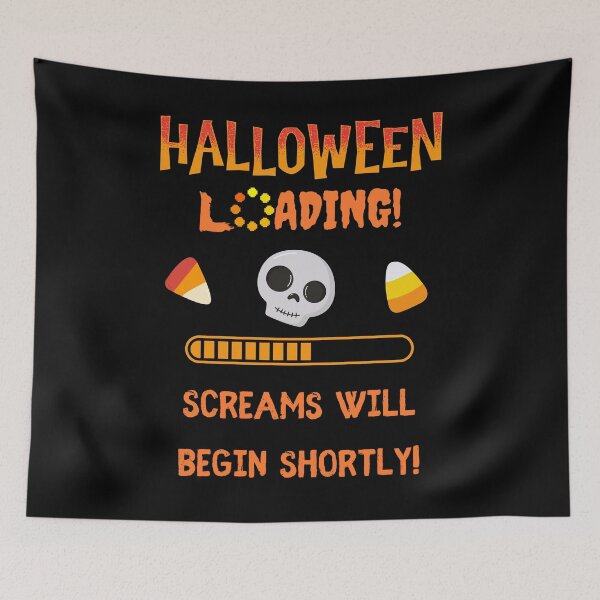 Item preview, Halloween Loading - Cute Skeleton  designed and sold by Evolved-LovinIt.