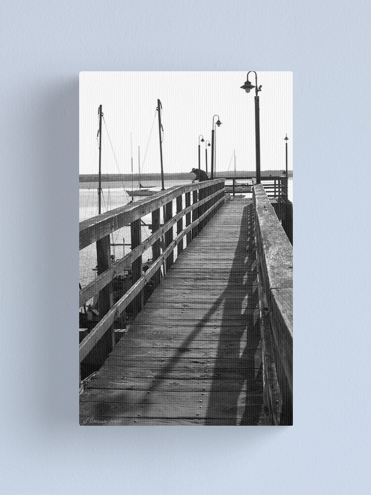 Alternate view of Reeling in the Big One Canvas Print