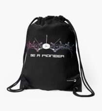BE A PIONEER!- Pioneer 10/11 Space Probes Drawstring Bag