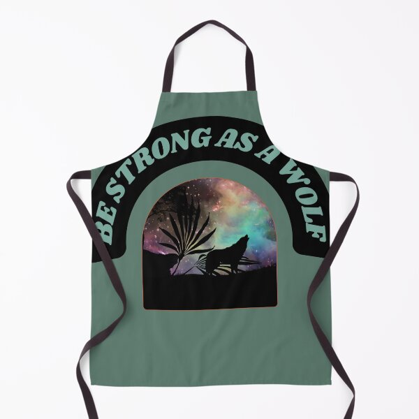 Item preview, Be Strong As A Wolf Under Moon Light designed and sold by fatydesignspace.