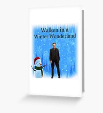 Walken in a Winter Wonderland | Funny Christmas Cards and Gifts with Christopher Greeting Card