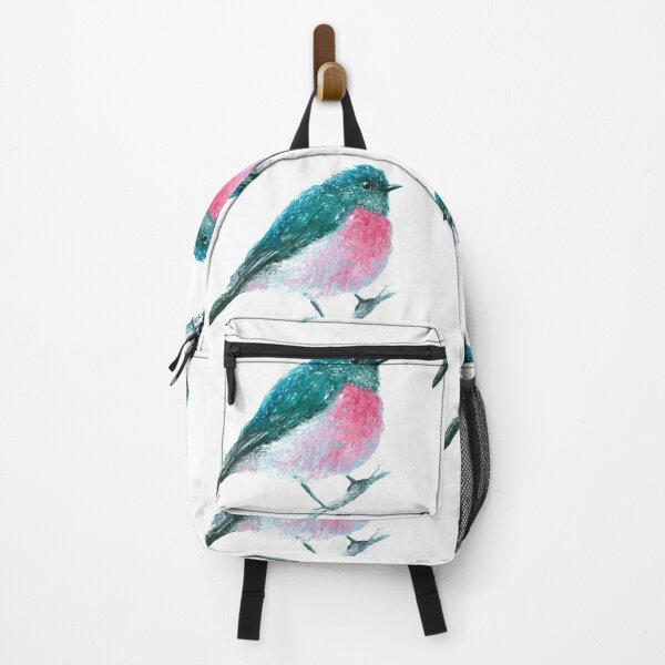 Item preview, Rose Robin Bird on white designed and sold by MatsonArtDesign.