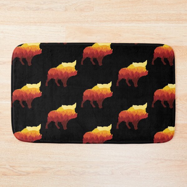 Item preview, Calling the hogs Wildlife Nature Forest Sunset designed and sold by sundae-artisan.