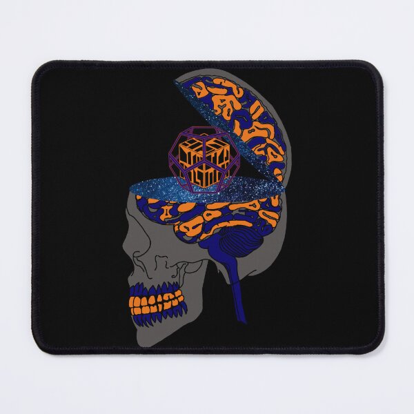 Item preview, Splitting Orange&Blue Brain Damage designed and sold by createVisions.