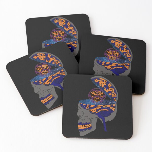 Item preview, Splitting Orange&Blue Brain Damage designed and sold by createVisions.