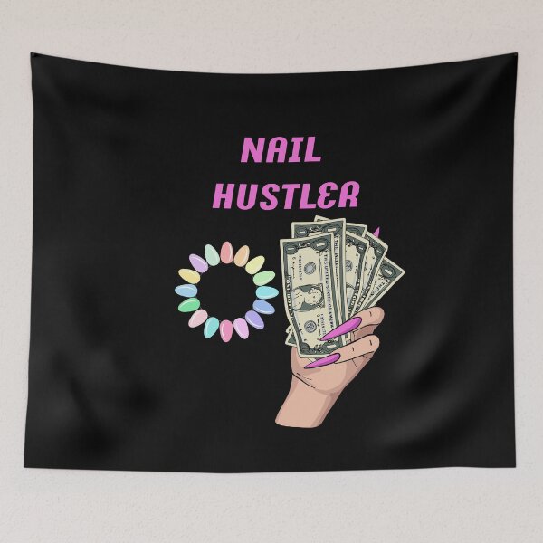 Item preview, NAIL HUSTLER  designed and sold by DiscoVibes.