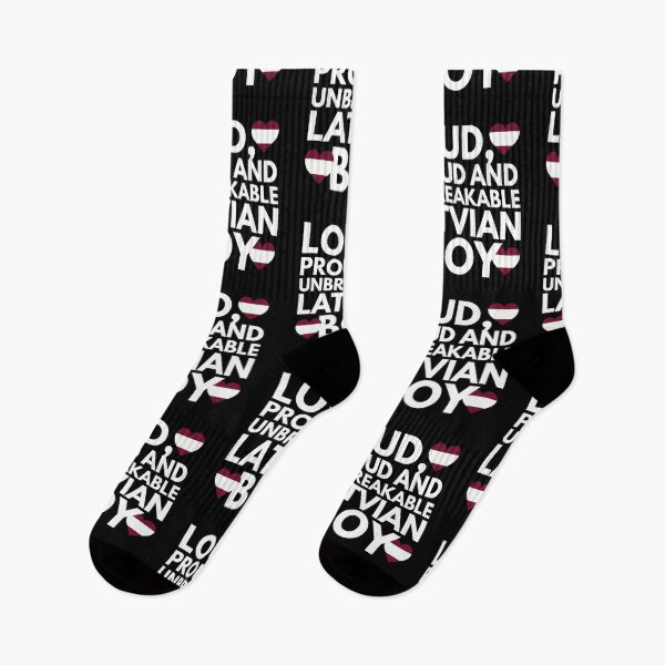 Item preview, I am Latvian Boy Loud, Proud and Unbreakable designed and sold by HelloFromAja.