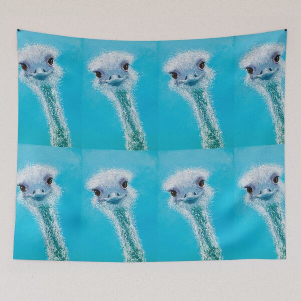 Item preview, Ostrich painting designed and sold by MatsonArtDesign.