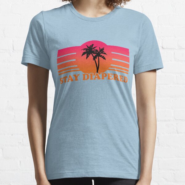 Stay Diapered - orange Essential T-Shirt