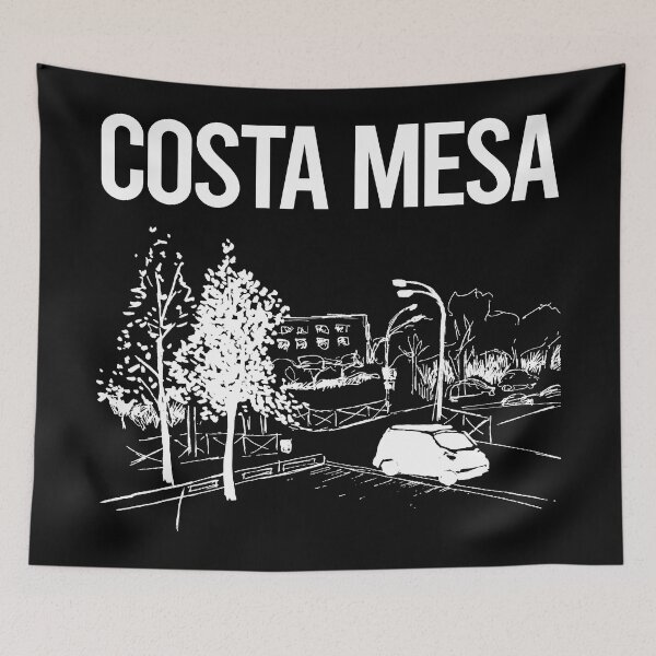 Item preview, Street Sketch Costa Mesa designed and sold by bettyn9wp.