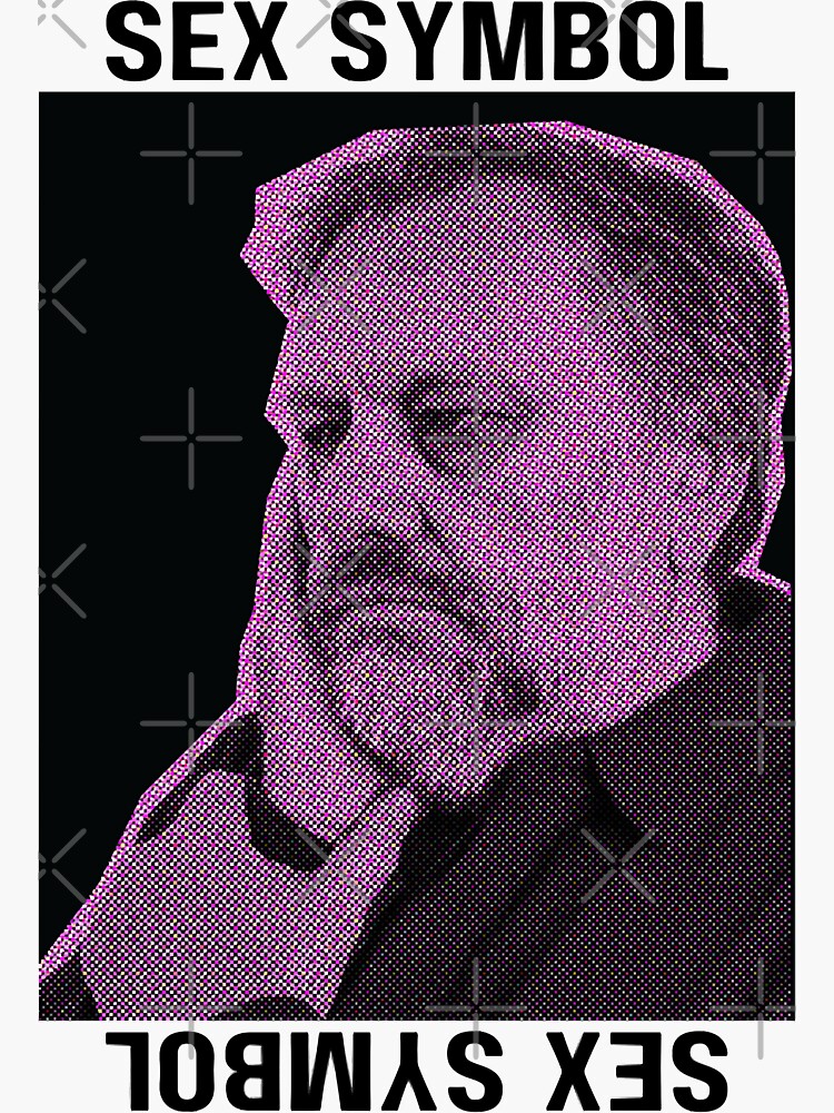 Pegatina Intelectuales Influyentes Civilizados Científicos Zizek Símbolo Sexual Divertido De 7295