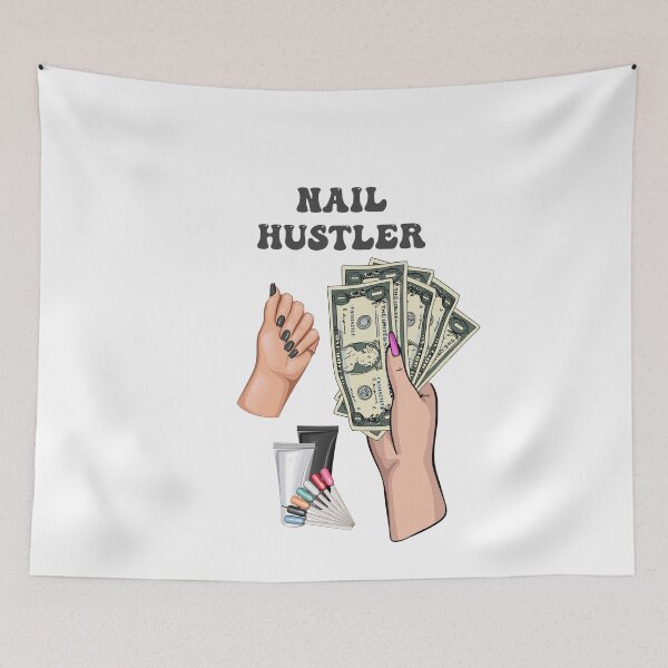 Item preview,   NAIL HUSTLER  designed and sold by DiscoVibes.