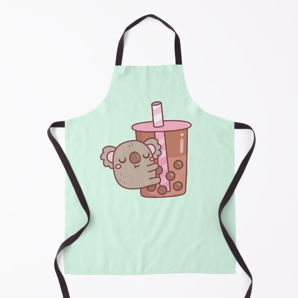 Item preview, Cute Chubby Koala Hugging Bubble Tea Cup designed and sold by rustydoodle.