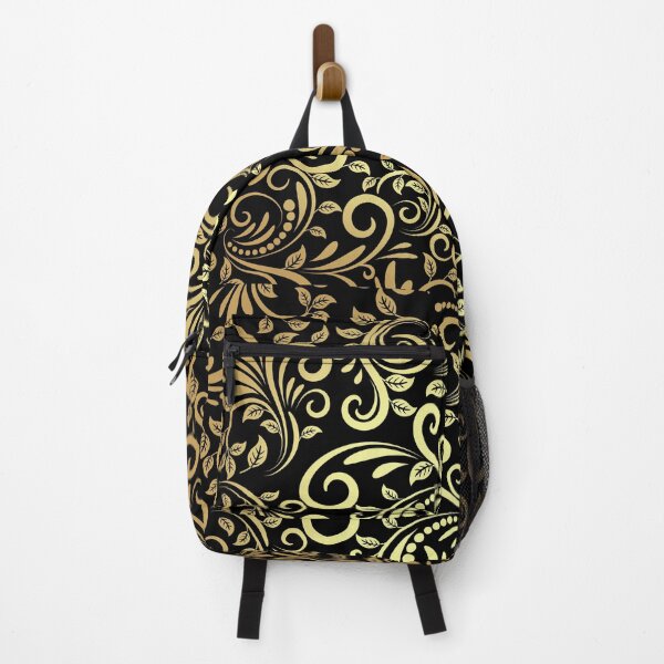 Item preview, Vector golden floral seamless pattern designed and sold by 4you-shop.