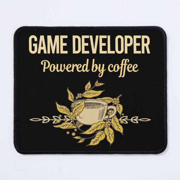 Item preview, Powered By Coffee Game Developer designed and sold by toniabrendaom.