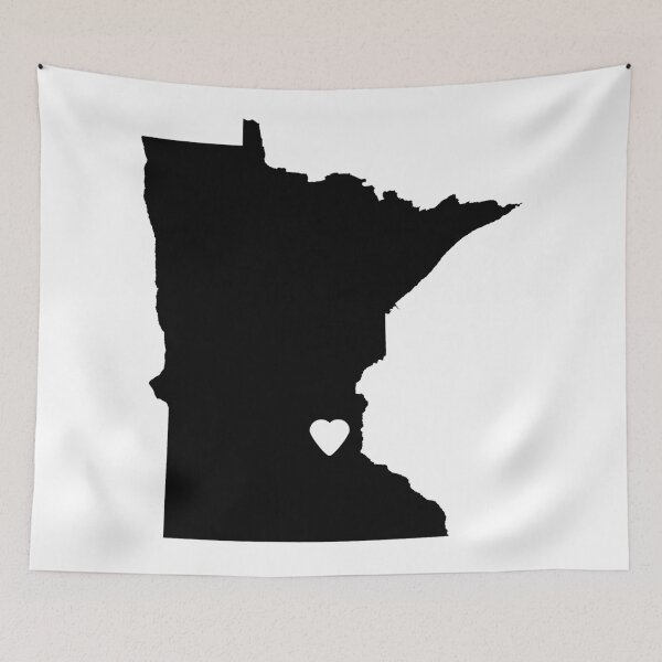 Item preview, Minnesota Love in Black designed and sold by Maren Misner.