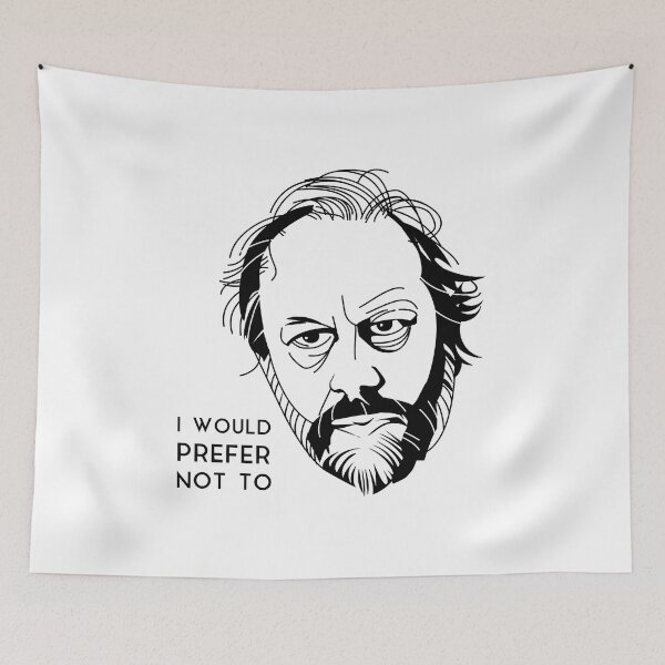 Item preview, Friendship Meeting Philosopher Cultural Theorist Žižek - I Would Prefer Not To V.5 Funny designed and sold by Maryshuarcia89.