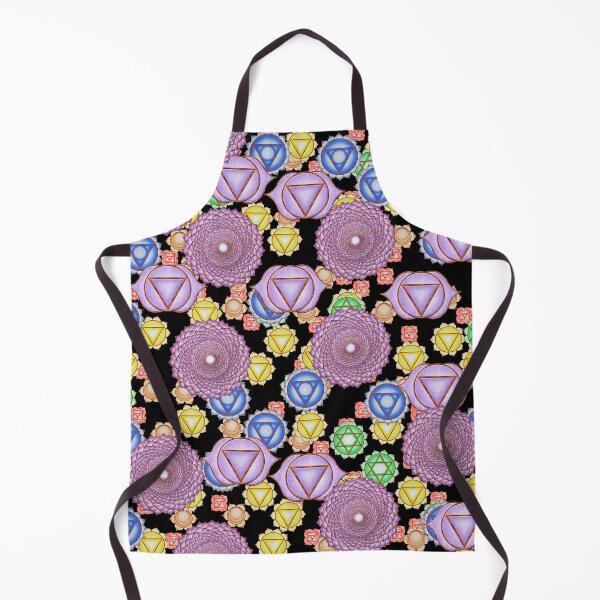 Item preview, Chakra Pattern Black Background designed and sold by Colin Bentham.