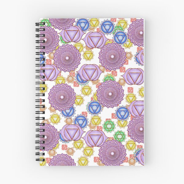 Item preview, Chakra Pattern White Background designed and sold by Colin Bentham.