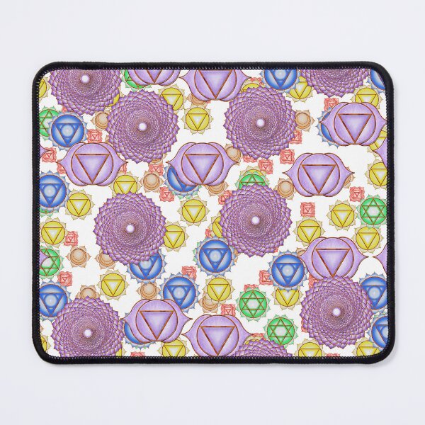 Item preview, Chakra Pattern White Background designed and sold by Colin Bentham.