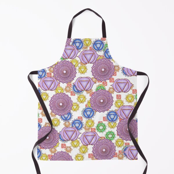 Item preview, Chakra Pattern White Background designed and sold by Colin Bentham.